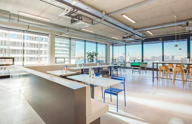 新兴科技公司办公室装修效果图 - 上海办公室装修案例 消防设计 装修报建