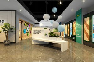 专卖店装修效果图 - 上海办公室装修案例 消防设计 装修报建