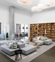 800平办公室装修效果图 - 上海办公室装修案例 消防设计 装修报建