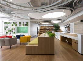 健康咨询公司办公室装修 - 上海办公室装修案例 消防设计 装修报建