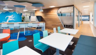 儿童教育机构办公室装修 - 上海办公室装修案例 消防设计 装修报建