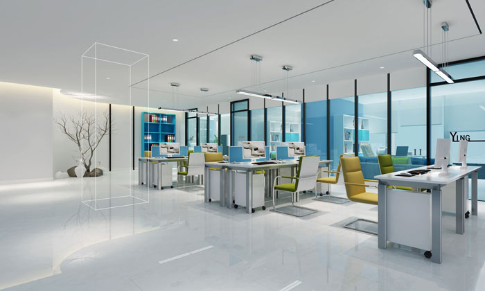 服装设计公司办公室效果图 - 上海办公室装修案例 消防设计 装修报建