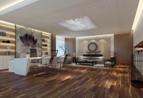 女老板办公室装修效果图 - 上海办公室装修案例 消防设计 装修报建