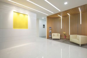 金融公司办公室装修效果图 - 上海办公室装修案例 消防设计 装修报建