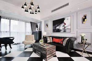 北欧风住宅装修效果图 - 上海办公室装修案例 消防设计 装修报建