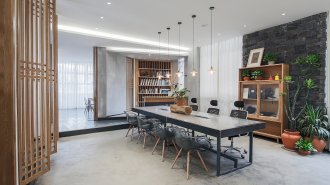 艺术工作室装修效果图 - 上海办公室装修案例 消防设计 装修报建