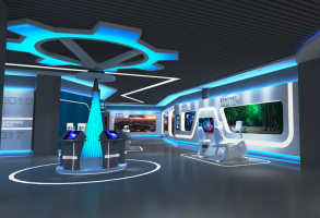 VR体验馆装修效果图 - 上海办公室装修案例 消防设计 装修报建