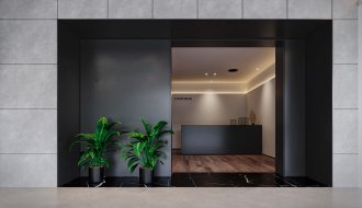 欧美风高档办公室装修效果图 - 上海办公室装修案例 消防设计 装修报建