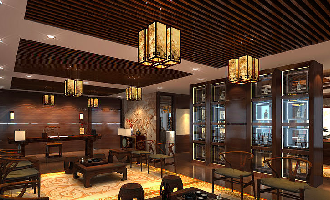 宝山区月浦智造社古典风办公室装修效果图 - 上海办公室装修案例 消防设计 装修报建