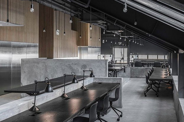 上海浦东区工业风办公室装修效果图 - 上海办公室装修案例 消防设计 装修报建