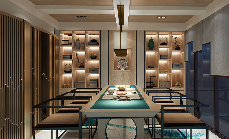 上海静安区陶瓷艺术品公司办公室装修效果图 - 上海办公室装修案例 消防设计 装修报建