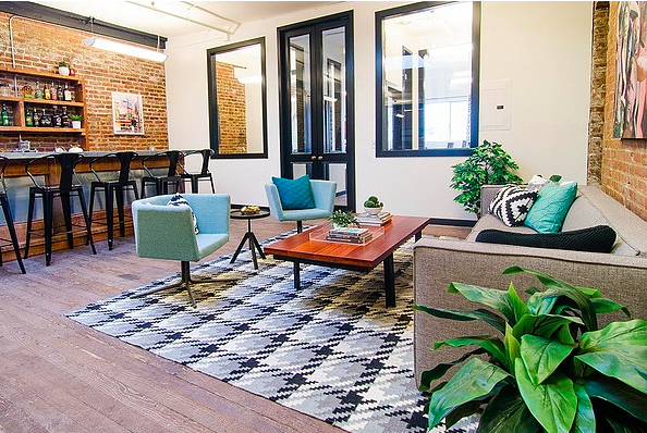 上海普陀区设计公司办公室装修效果图 - 上海办公室装修案例 消防设计 装修报建