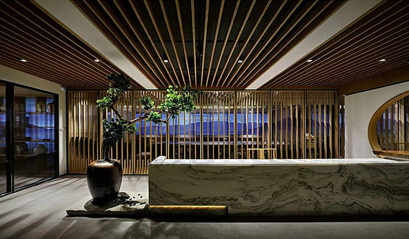 古典风办公室装修效果图 - 上海办公室装修案例 消防设计 装修报建