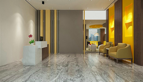 宝山区布艺公司办公室装修效果图 - 上海办公室装修案例 消防设计 装修报建