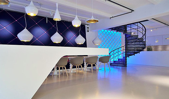 松江区影视公司办公室装修效果图 - 上海办公室装修案例 消防设计 装修报建