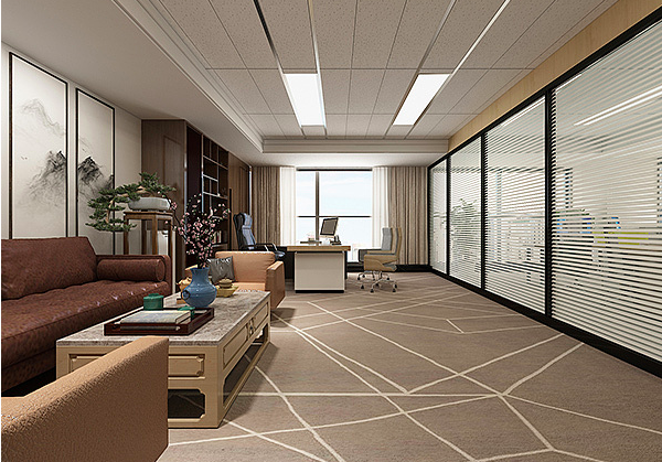 普陀区我格广场办公室装修效果图 - 上海办公室装修案例 消防设计 装修报建