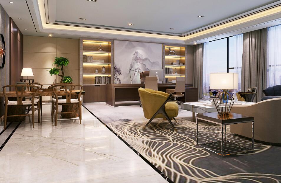 徐汇区高端珠宝公司办公室装修效果图 - 上海办公室装修案例 消防设计 装修报建