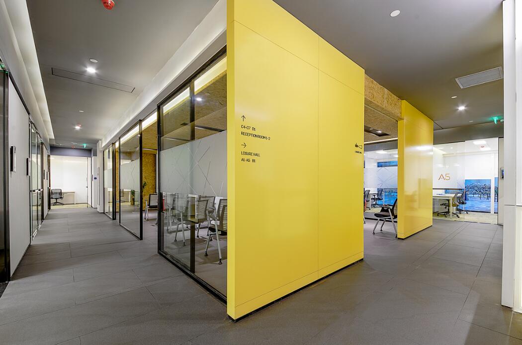 静安区共享办公空间装修效果图 - 上海办公室装修案例 消防设计 装修报建