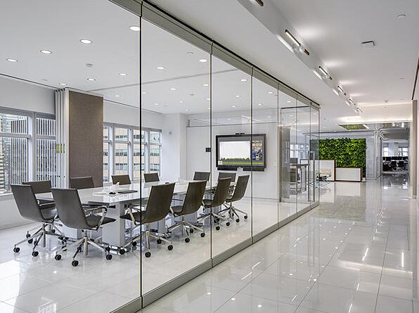 普陀区新光耀大厦办公室装修效果图 - 上海办公室装修案例 消防设计 装修报建