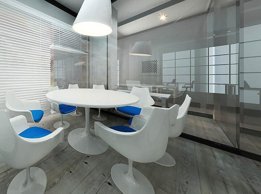 虹口区多伦多大厦科技公司办公室装修效果图 - 上海办公室装修案例 消防设计 装修报建