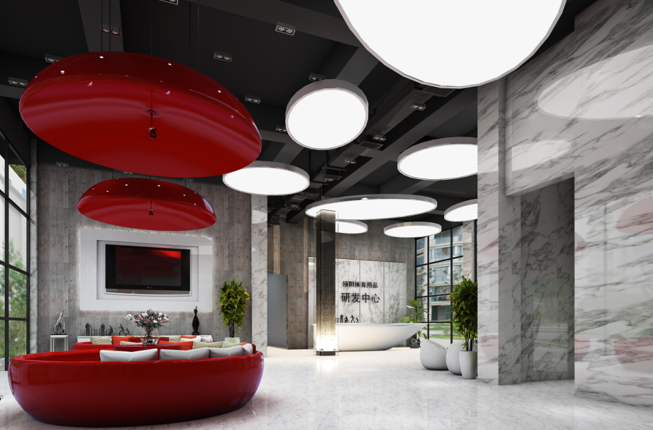 徐汇区百联虹桥公室装修效果图 - 上海办公室装修案例 消防设计 装修报建