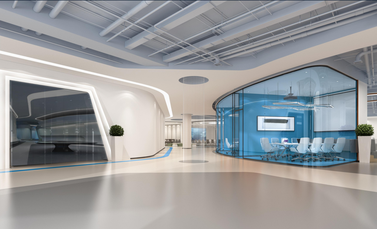 环太集团办公室装修效果图（二） - 上海办公室装修案例 消防设计 装修报建