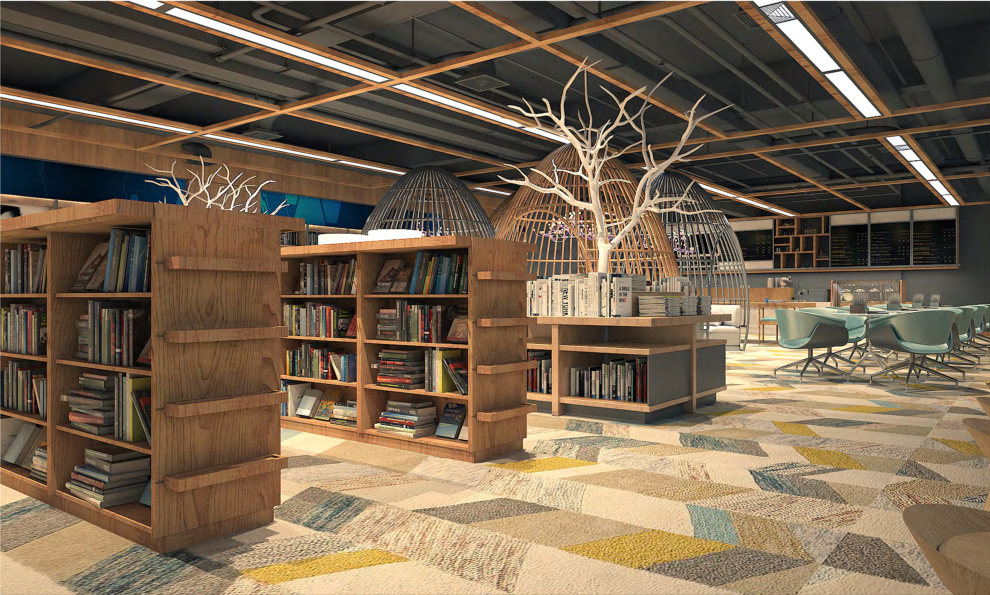 空军某综合训练基地综合办公装修效果图（一） - 上海办公室装修案例 消防设计 装修报建