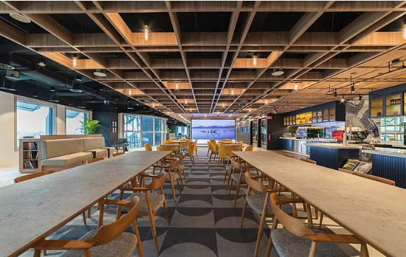 上海黄浦区实业集团办公室装修效果图 - 上海办公室装修案例 消防设计 装修报建