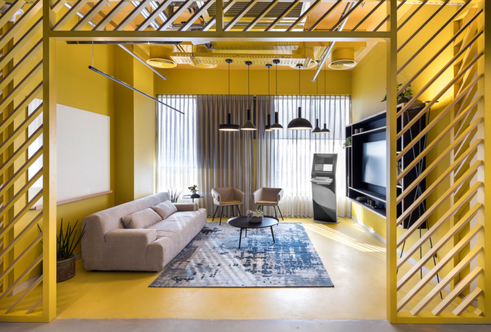 静安区现代艺术品公司办公室装修效果图 - 上海办公室装修案例 消防设计 装修报建