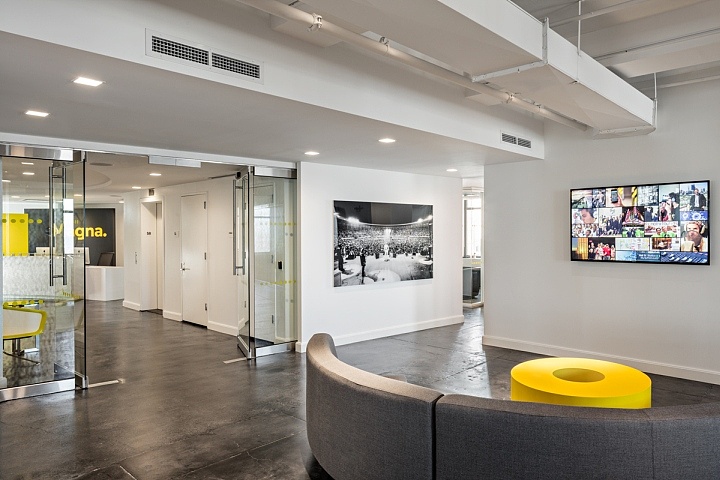 上海装修公司_黄浦区企业广场办公室装修效果图 - 上海办公室装修案例 消防设计 装修报建