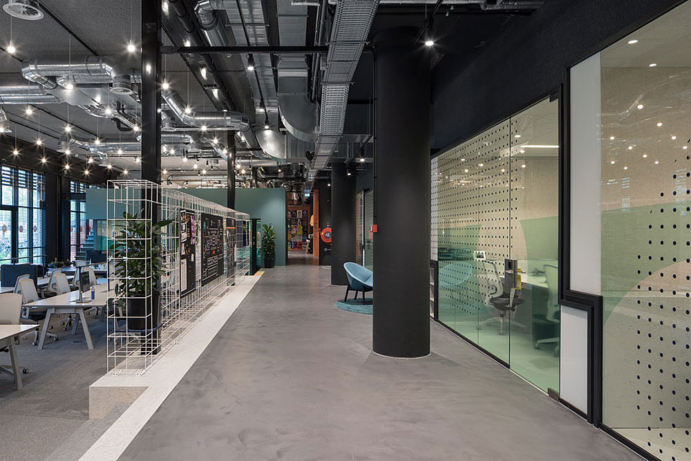 上海装修公司_上海杨浦区电商科技办公室装修效果图 - 上海办公室装修案例 消防设计 装修报建