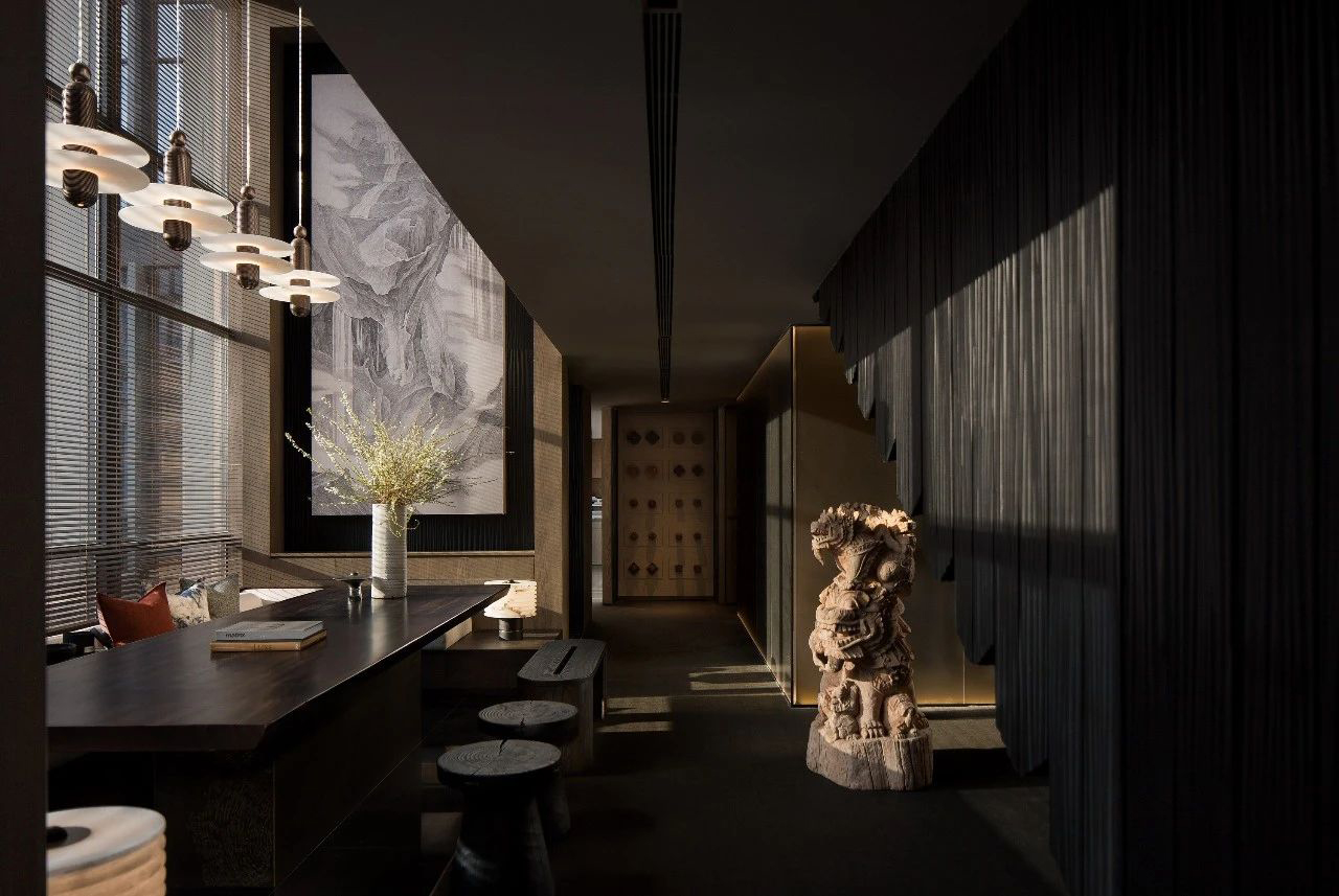 暗系列的的色调是怎么样的一种体验呢 - 上海办公室装修案例 消防设计 装修报建