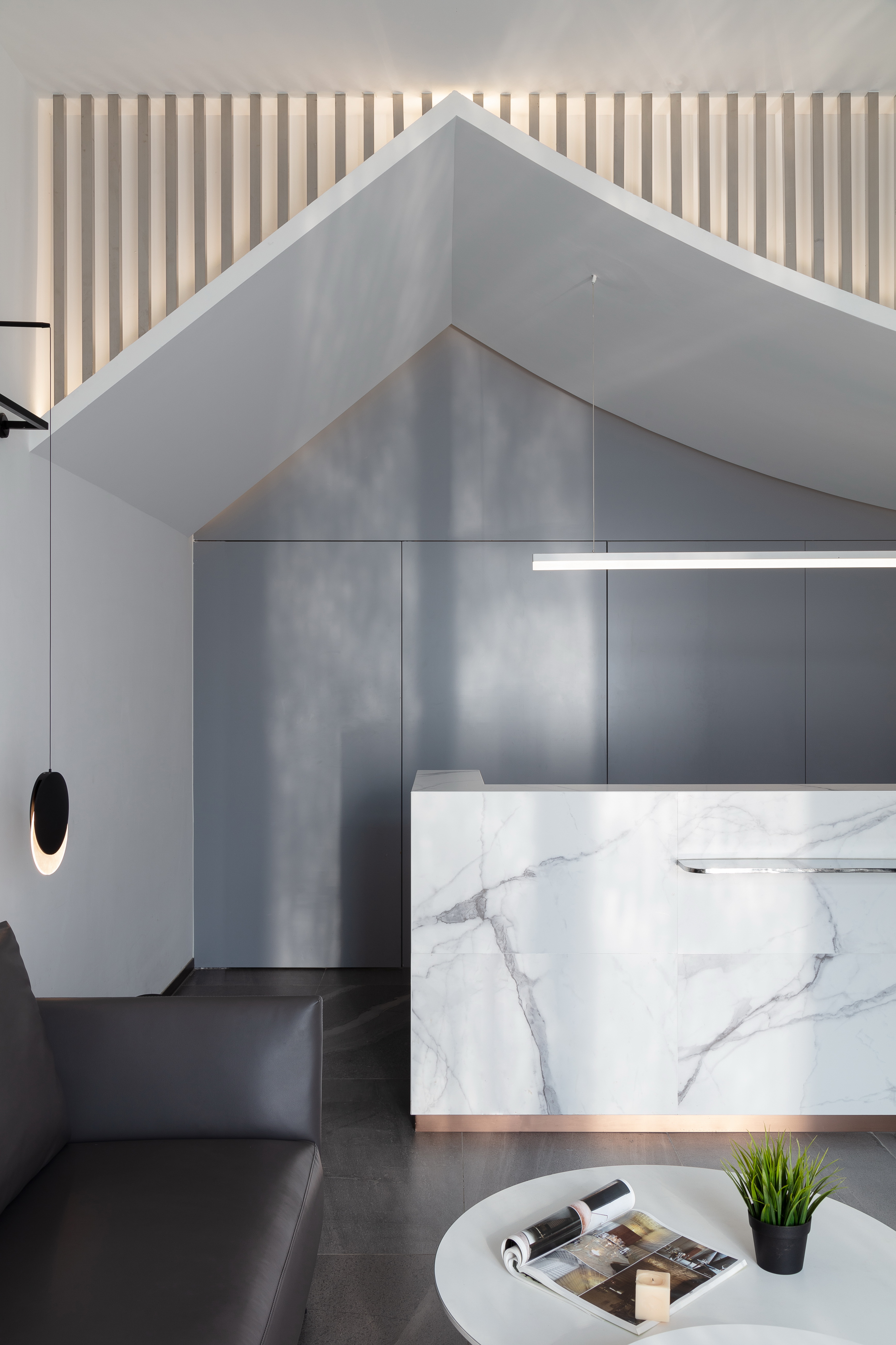 1000 多平的办公室这么装修会更敞亮 - 上海办公室装修案例 消防设计 装修报建