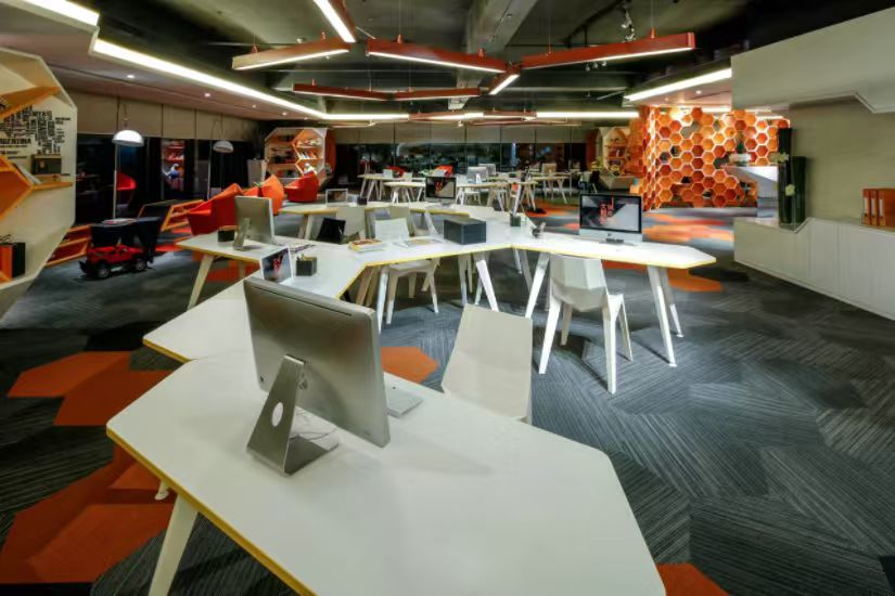 新创公司办公室装修 - 上海办公室装修案例